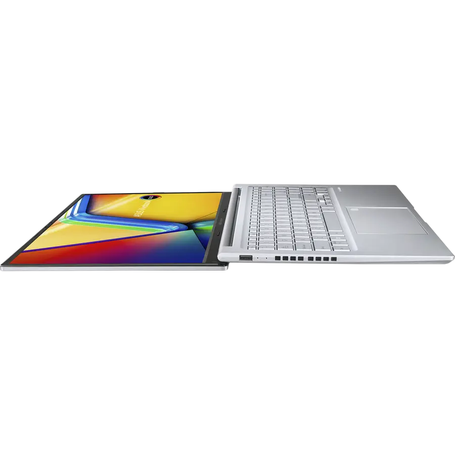 Laptop 15,6" ASUS Vivobook 15 OLED M1505YA, Cool Silver, AMD Ryzen 7 7730U, 16GB/1024GB, Fără SO