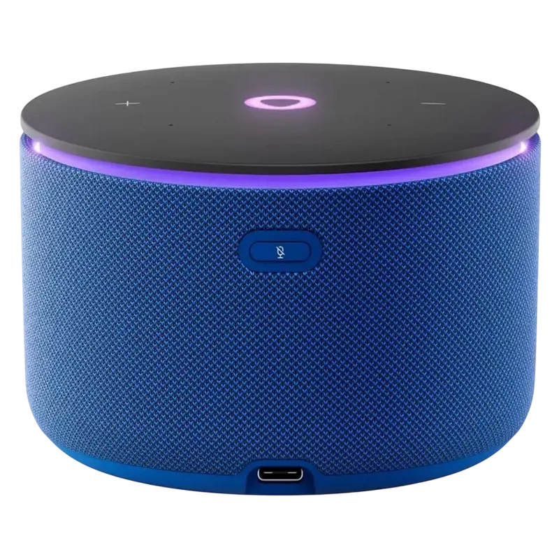 Difuzor Inteligent Yandex Station Mini 3 Pro YNDX-00059BLU, Zigbee, Albastru