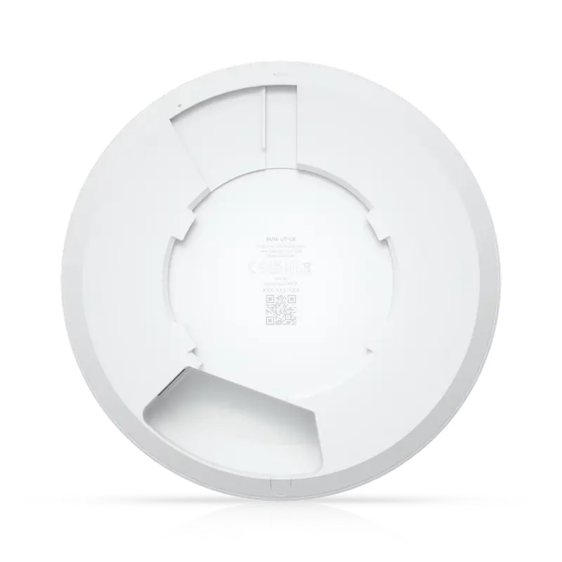 Беспроводная точка доступа Ubiquiti U7-LR, 5 ГГц: до 4300 Мбит/с; 2,4 ГГц: до 688 Мбит/с, Белый