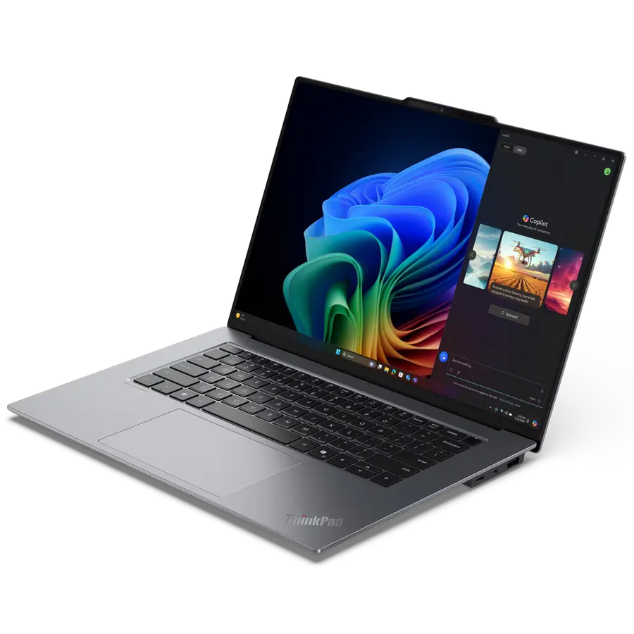 Laptop pentru afaceri 15,3" Lenovo ThinkPad X9-15 Gen 1, Gri, Intel Core Ultra 7 258V, 32GB/2048GB, Windows 11 Pro