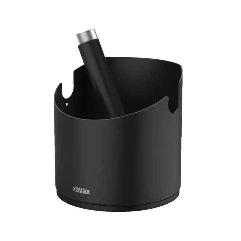 Recipient pentru zaț de cafea Xavax 111277, Negru