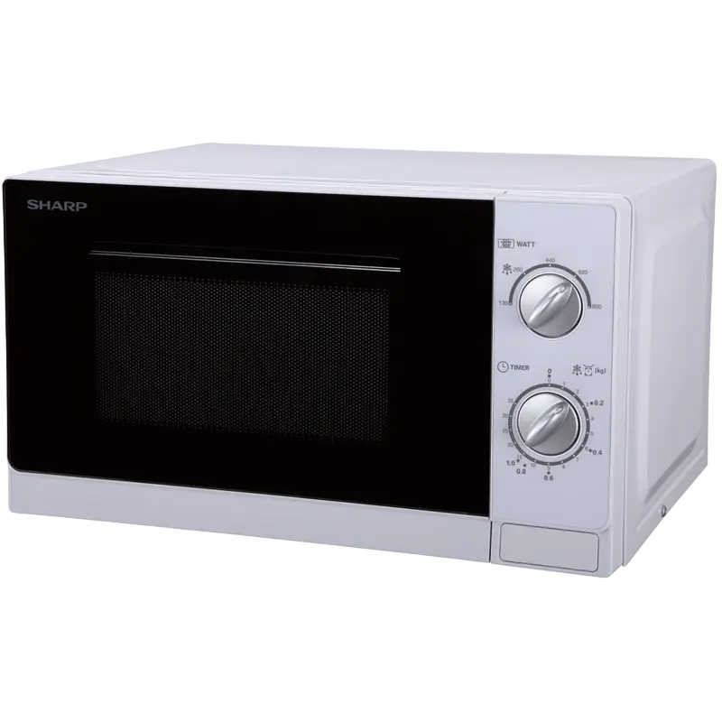 Cuptor cu microunde Sharp R20DW, Alb