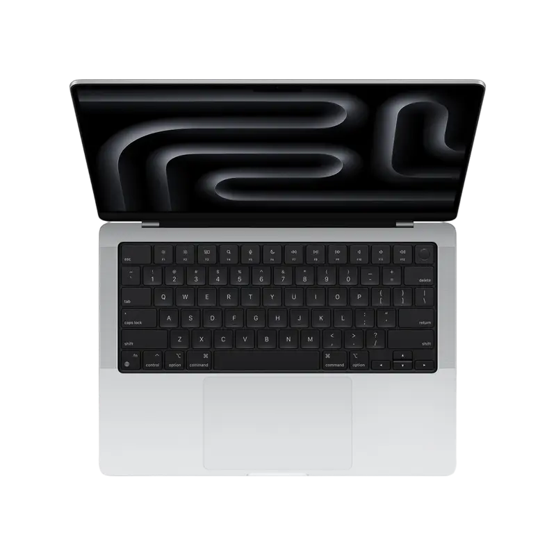 Laptop 14,2" Apple MacBook Pro 14 A3401, Argintiu, M4 Max cu procesor cu 14 nuclee și GPU cu 32 nuclee, 36 GB/1024 GB, macOS Sequoia