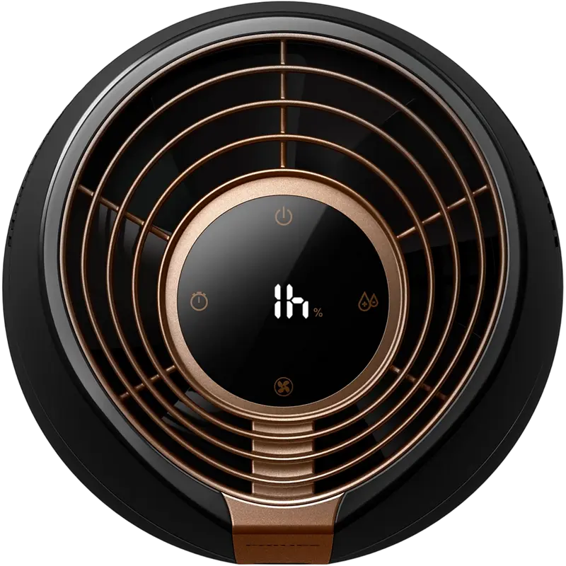 Umidificator de aer Philips HU3918/10, Negru | Cupru