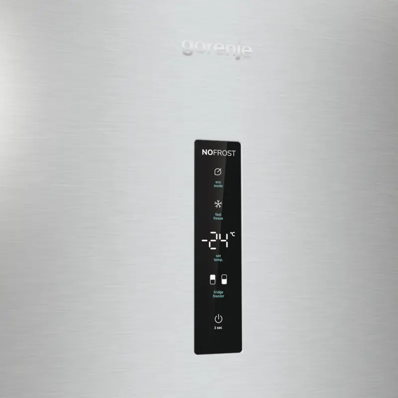 Frigider Gorenje NRK619DA2XL4, Oțel inoxidabil