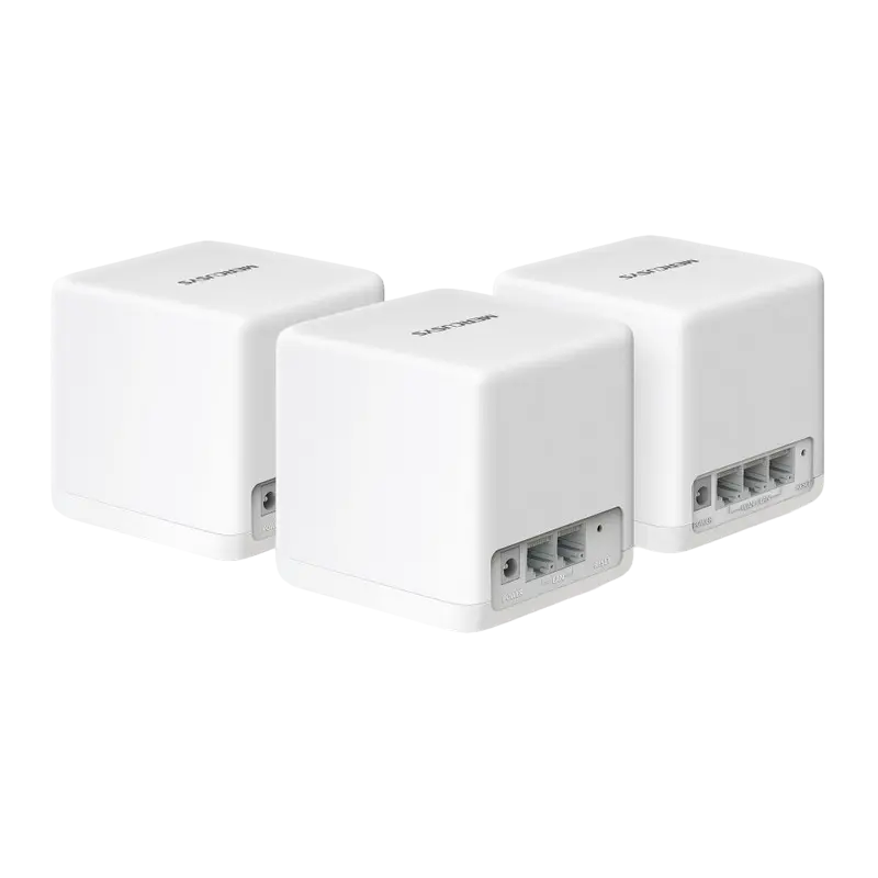 Sistem Wi-Fi Mesh MERCUSYS Halo H60X(3-pack), Alb