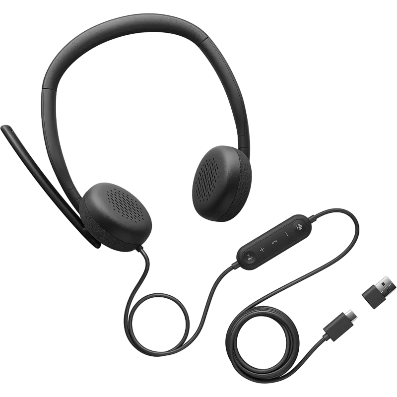 Căști DELL WH3024, Negru