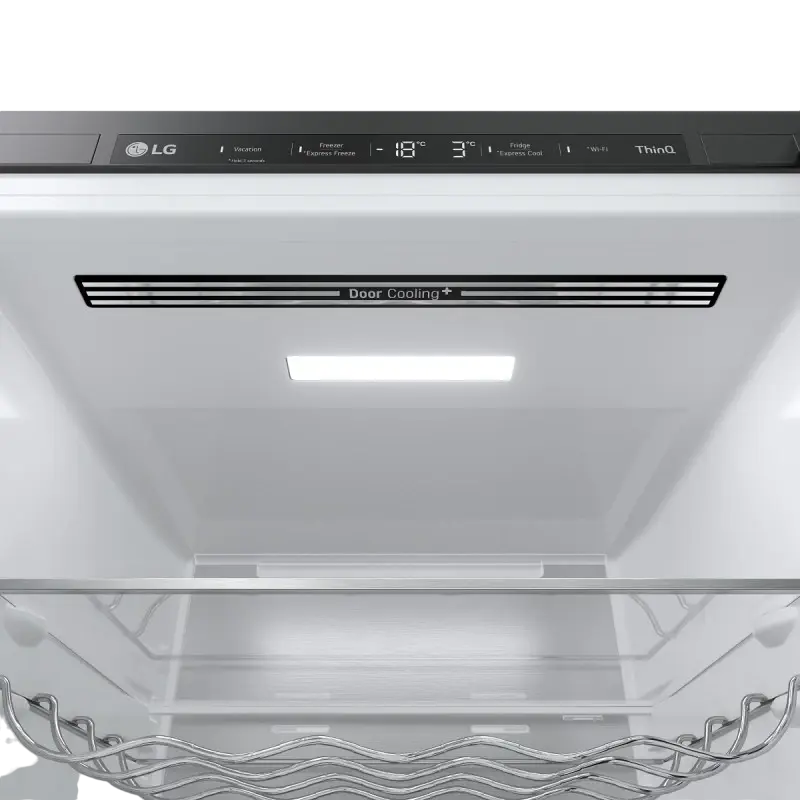 Frigider LG GBB72TW9DQ, DoorCooling+, Alb | Negru
