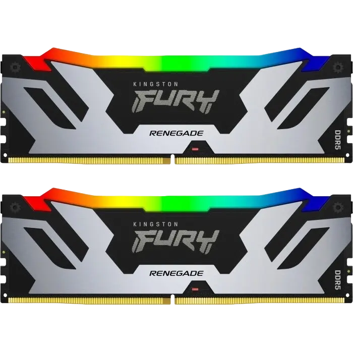 Memorie RAM Kingston FURY Renegade RGB, DDR5 SDRAM, 6400 MHz, 64GB, KF564C32RSAK2-64