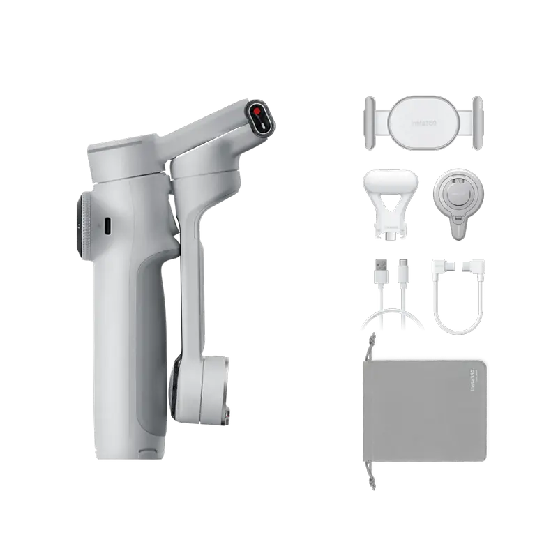 Монопод для селфи Insta360 Flow 2 Pro Creator Kit, Серый