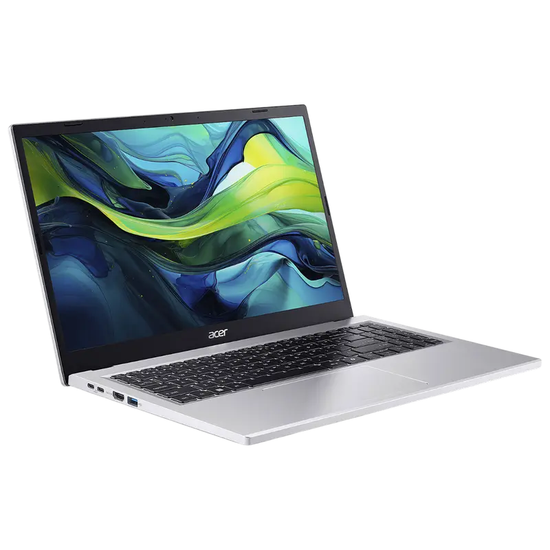 Ноутбук 15,6" Acer Aspire Go 15 AG15-71P, Pure Silver, Intel Core i7-13620H, 32Гб/1024Гб, Linux eShell