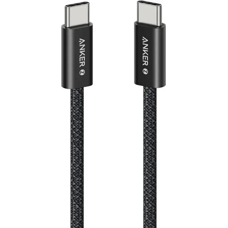Cablu de încărcare și date Anker A8060H11, USB Type-C/USB Type-C, 1m, Negru
