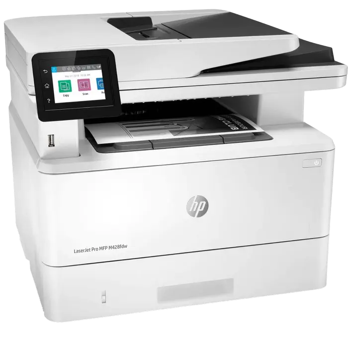 Imprimantă laser HP MFP LaserJet Pro 4103fdw, Alb
