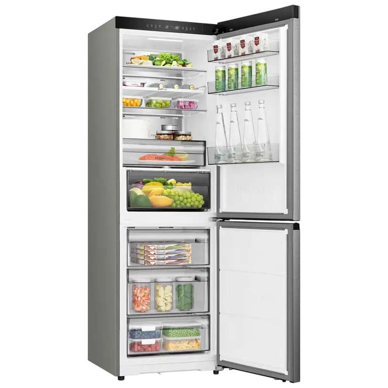 Frigider Hisense RB3K330SAIC, Oțel inoxidabil