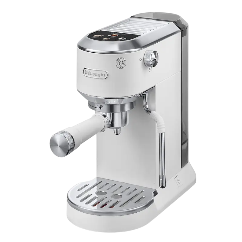 Cafetiera manuala DeLonghi EC890WI, 1450W, Alb