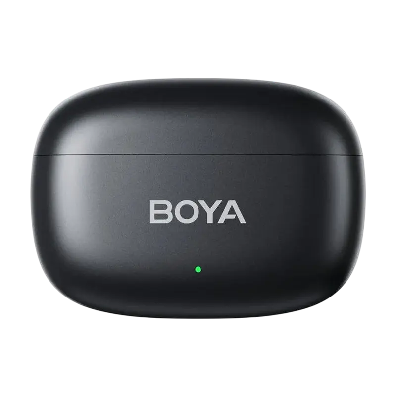 Microfon portabil pentru înregistrare vocală Boya mini 2-01, Fără fir, Negru