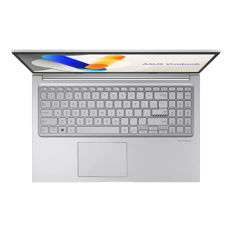 Ноутбук 15,6" ASUS Vivobook 15 X1504VA, Cool Silver, Intel Core i3-1315U, 16Гб/512Гб, Без ОС