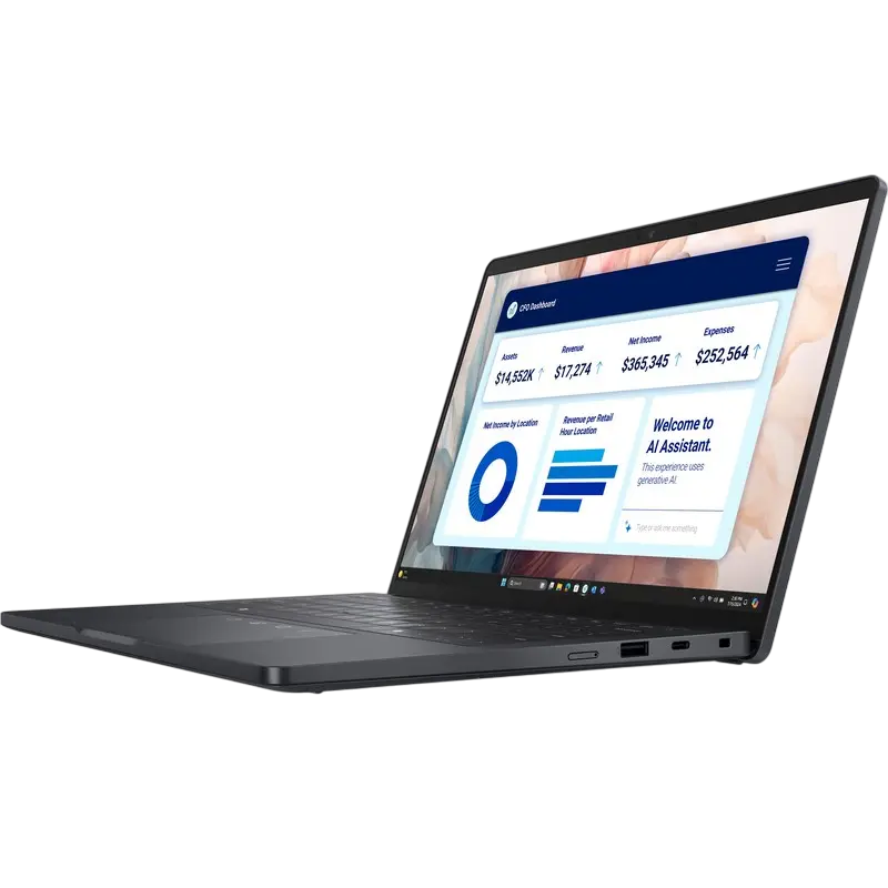 Laptop Business 13,3" DELL Pro 13 Premium PA13250, Magneziu, Intel Core Ultra 7 268V, 32GB/1024GB, Windows 11 Pro