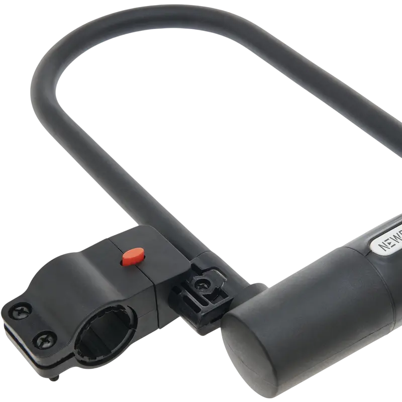 Lacăt Newrban U-lock with mounting bracket, Negru