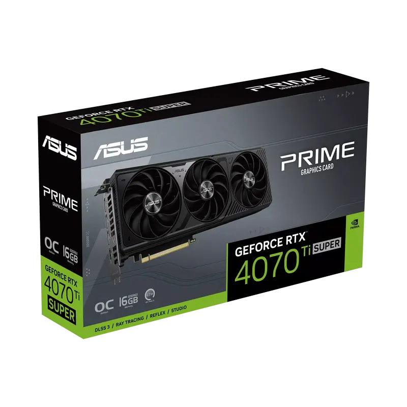 Placă Video ASUS PRIME-RTX4070TIS-O16G, 16GB GDDR6X 256bit