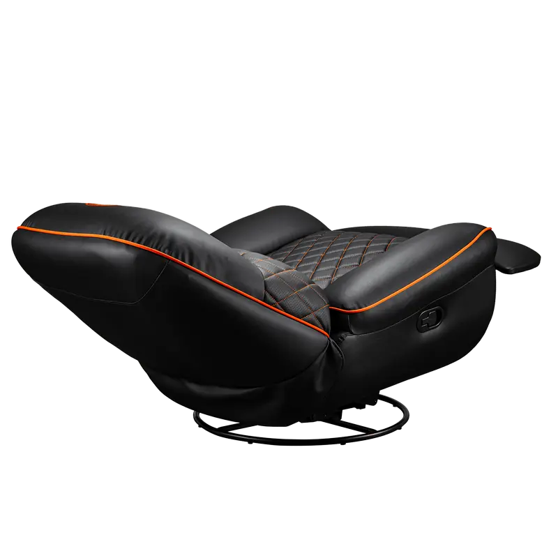 Scaun Gaming Cougar Overlord, PU Piele, Negru | Portocaliu