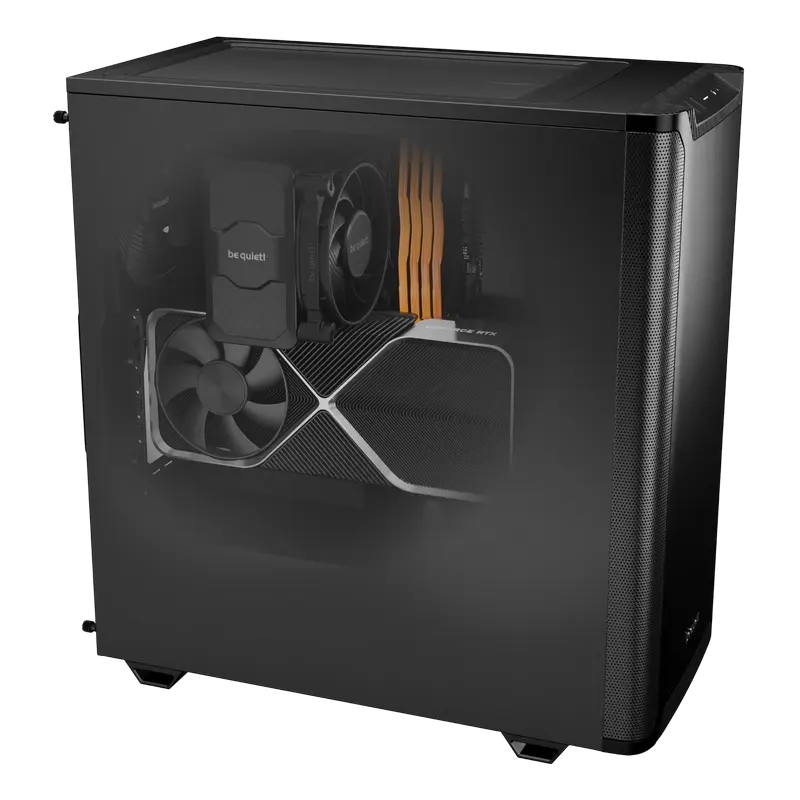 Компьютерный корпус be quiet! Pure Base 501, Midi-Tower, Без блока питания, Чёрный