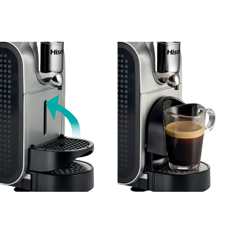 Cafetiera cu capsule DeLonghi HCM20CS, 1145W, Negru