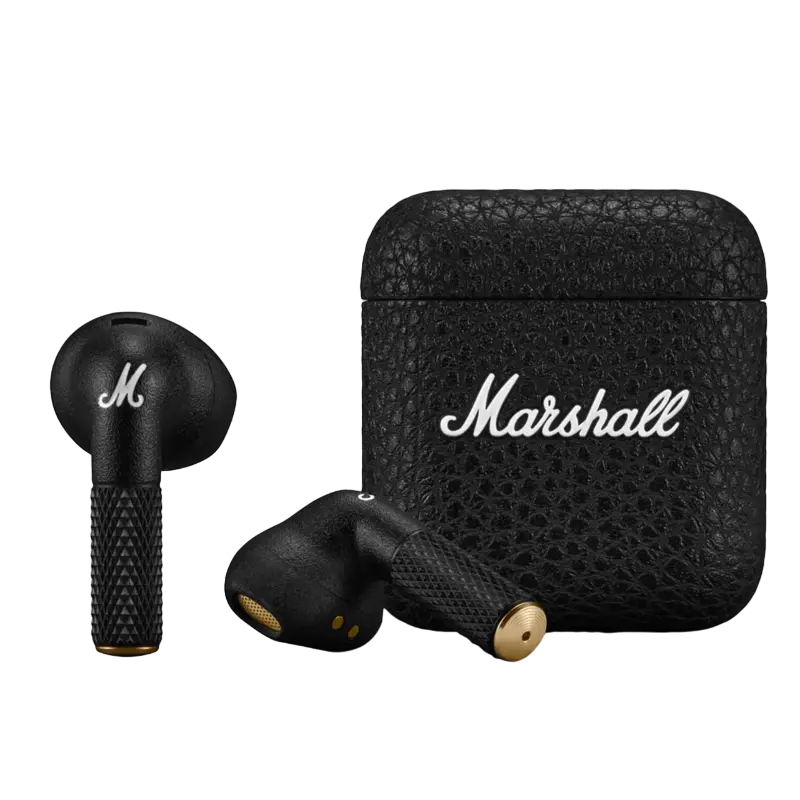 Căști Marshall Minor IV, Negru..