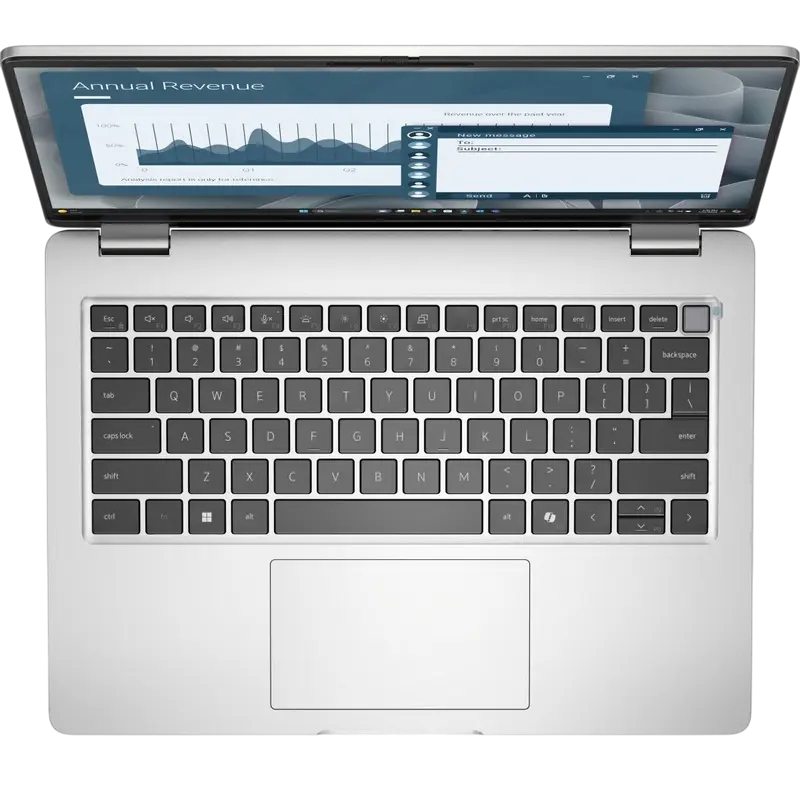 Laptop Business 14" DELL Pro 14 PC14255, Platinum, AMD Ryzen AI 7 PRO 350, 16GB/1024GB, Windows 11 Pro