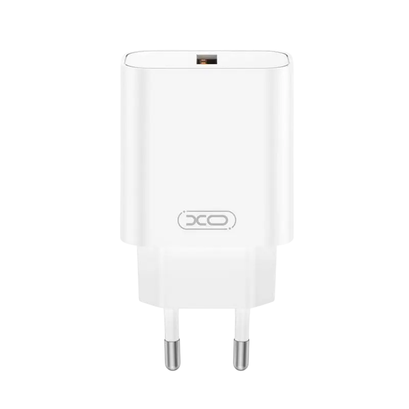 Зарядное устройство XO CE33 + MicroUSB, 18Вт, Белый