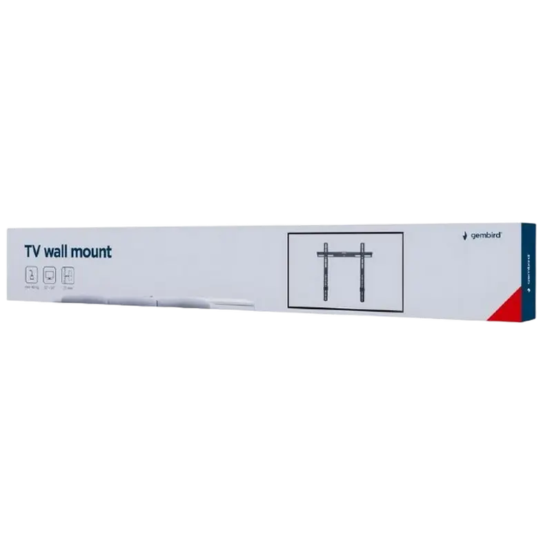 Suport fixat pe perete Gembird WM-55F-03, Negru