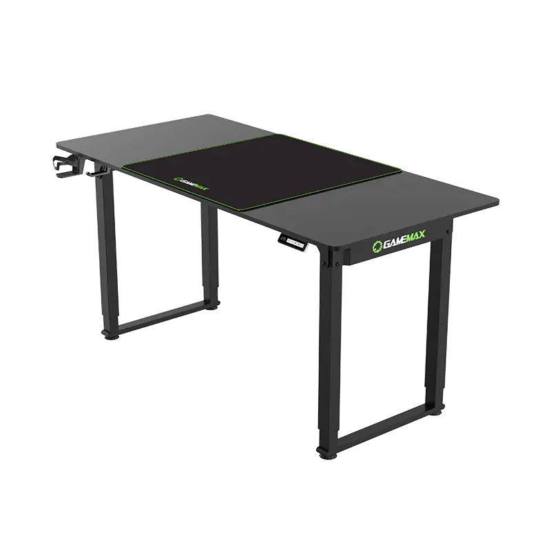 Birou Gaming Gamemax D160-Black-EC, Negru