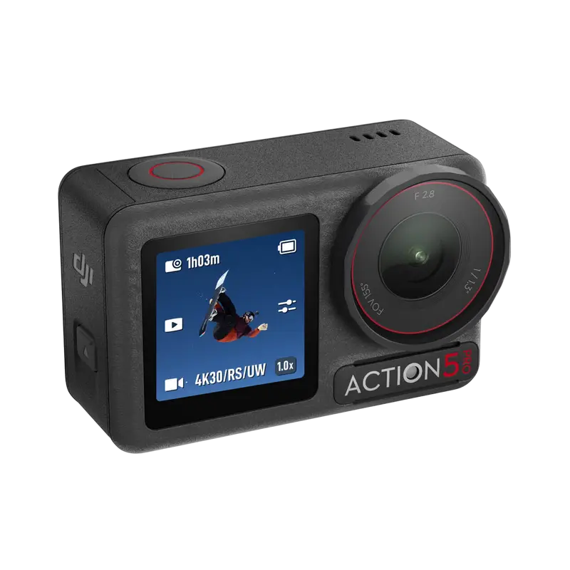 Cameră Video Sport DJI Osmo Action 5 Pro Adventure Combo, Negru