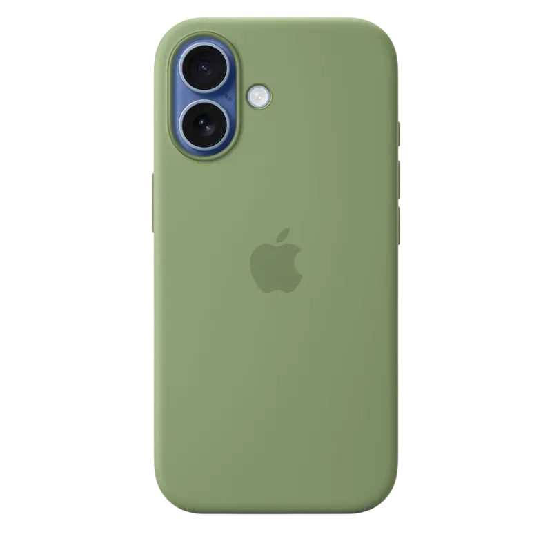 Husă Apple iPhone 17 Silicone Case with MagSafe, Light Moss