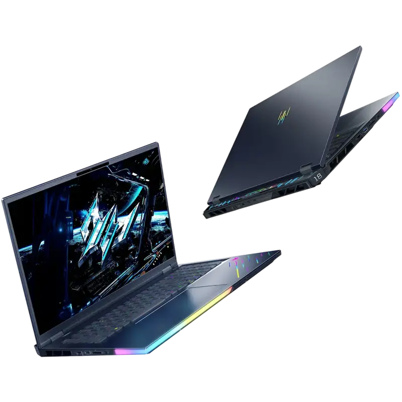 Игровой ноутбук 18" Acer Predator Helios 18 AI PH18-73, Abyssal Black, Intel Core Ultra 9 275HX, 64Гб/2048Гб, Linux eShell