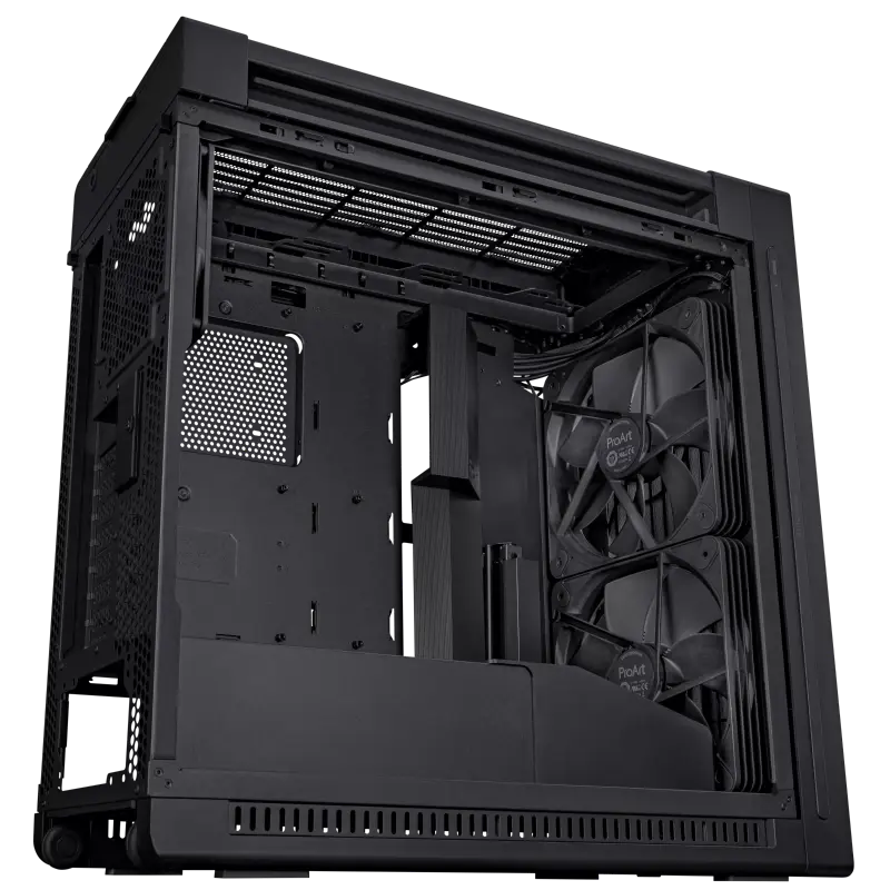 Carcasă PC ASUS ProArt PA602, Midi-Tower, Fără PSU, Negru