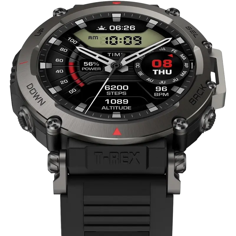 Ceasuri inteligente Xiaomi Amazfit T-Rex Ultra, 47mm, Abyss Black