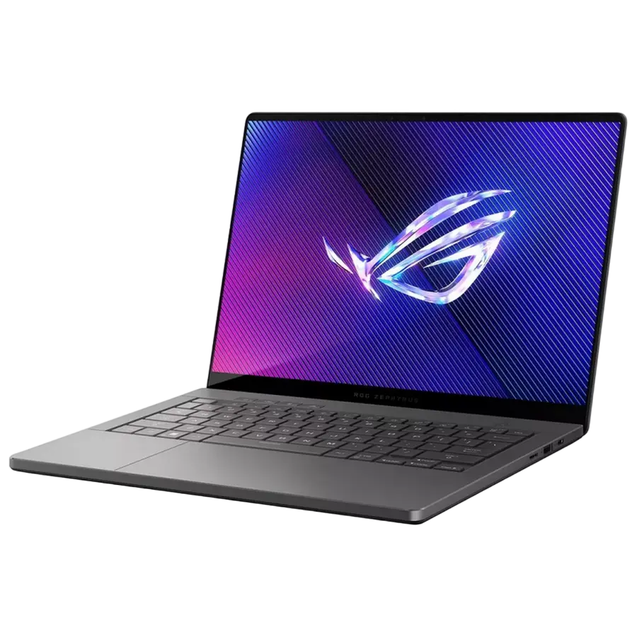 Laptop Gaming 14" ASUS ROG Zephyrus G14 GA403UV, Eclipse Gray, AMD Ryzen 9 8945HS, 32GB/1024GB, Fără SO