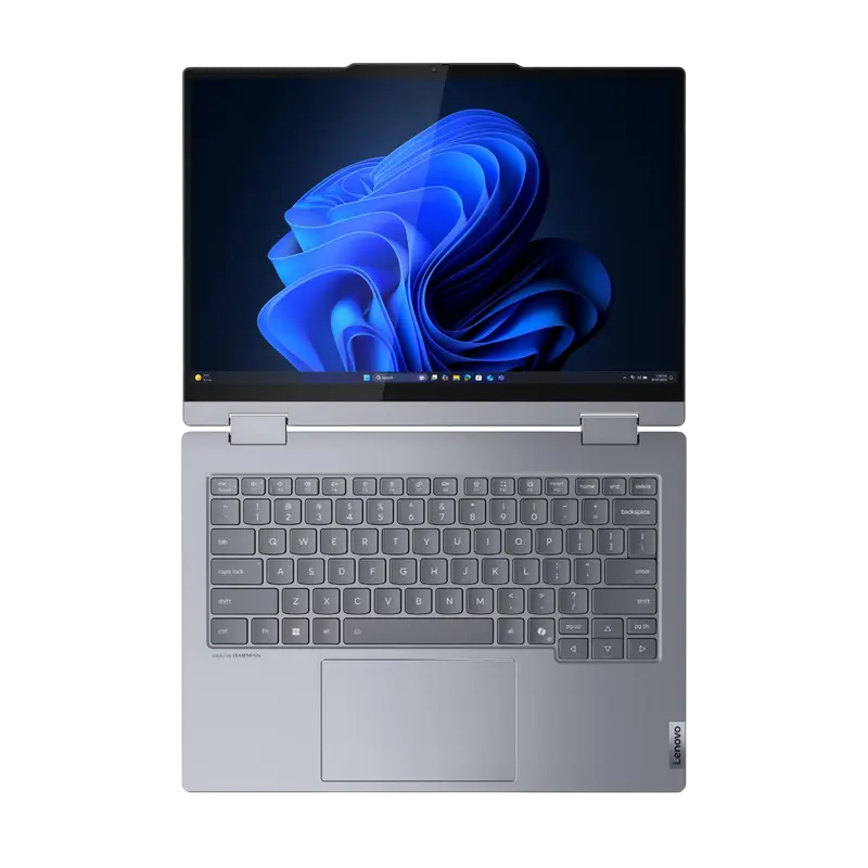Ноутбук для бизнеса 14" Lenovo ThinkBook 14 2-in-1 G5 IAU, Luna Grey, Intel Core Ultra 7 255U, 16Гб/1024Гб, Без ОС