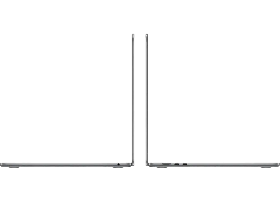 Laptop 15,3" Apple MacBook Air A3114, Space Grey, M3 cu procesor cu 8 nuclee și procesor grafic cu 10 nuclee, 24GB/512GB, macOS Sequoia