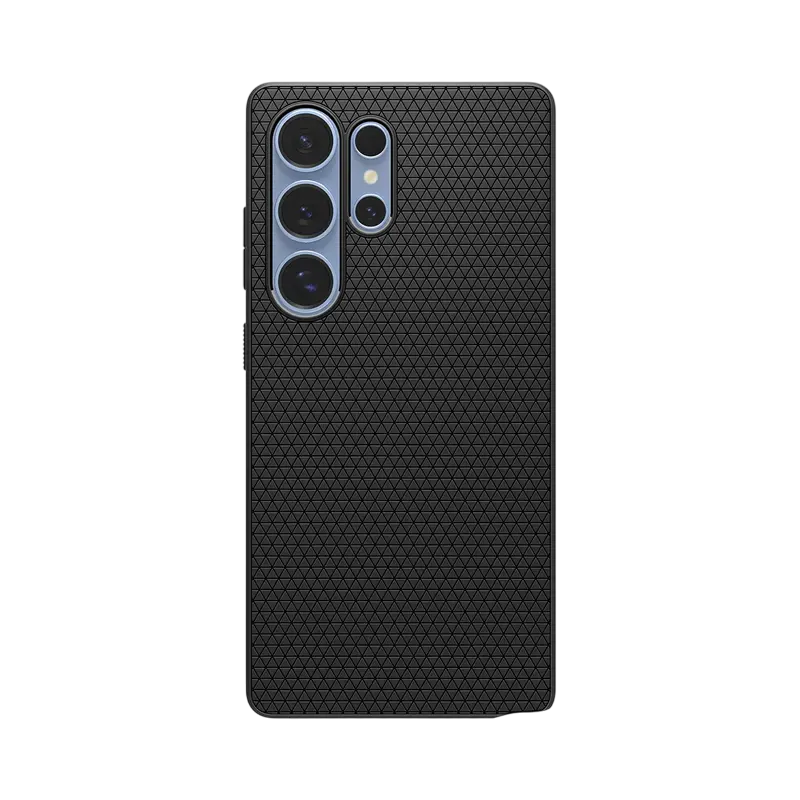 Husă Spigen Liquid Air pentru Samsung Galaxy S25 Ultra, Negru mat