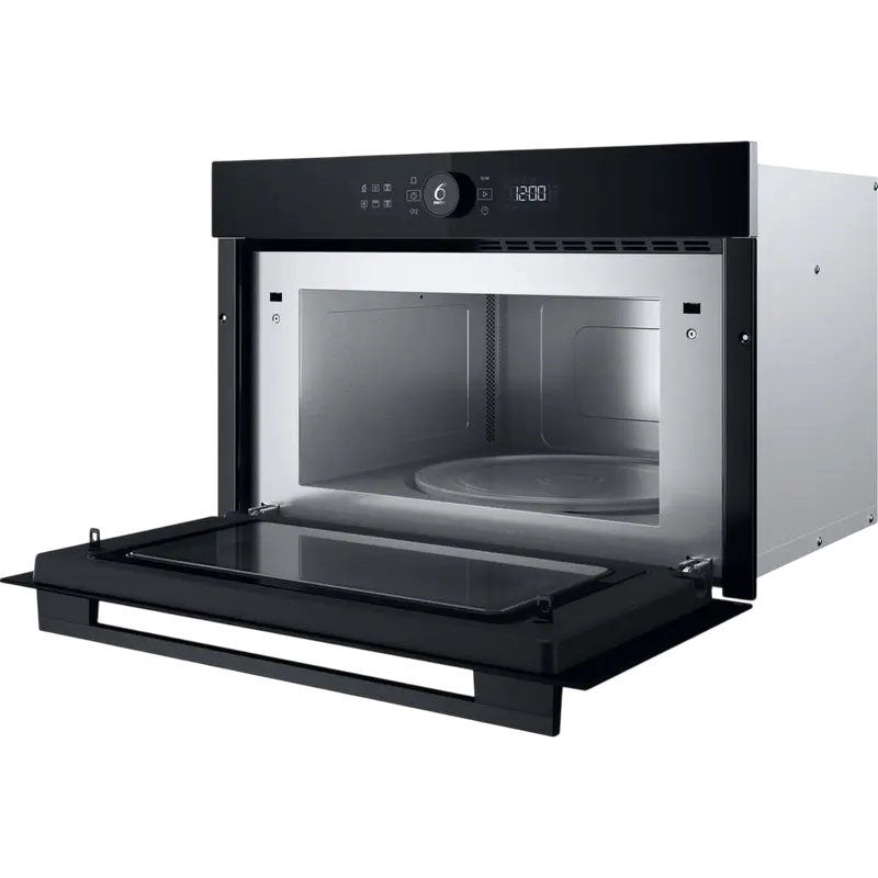 Cuptor cu microunde Whirlpool WMD54MX, Negru | Oțel inoxidabil