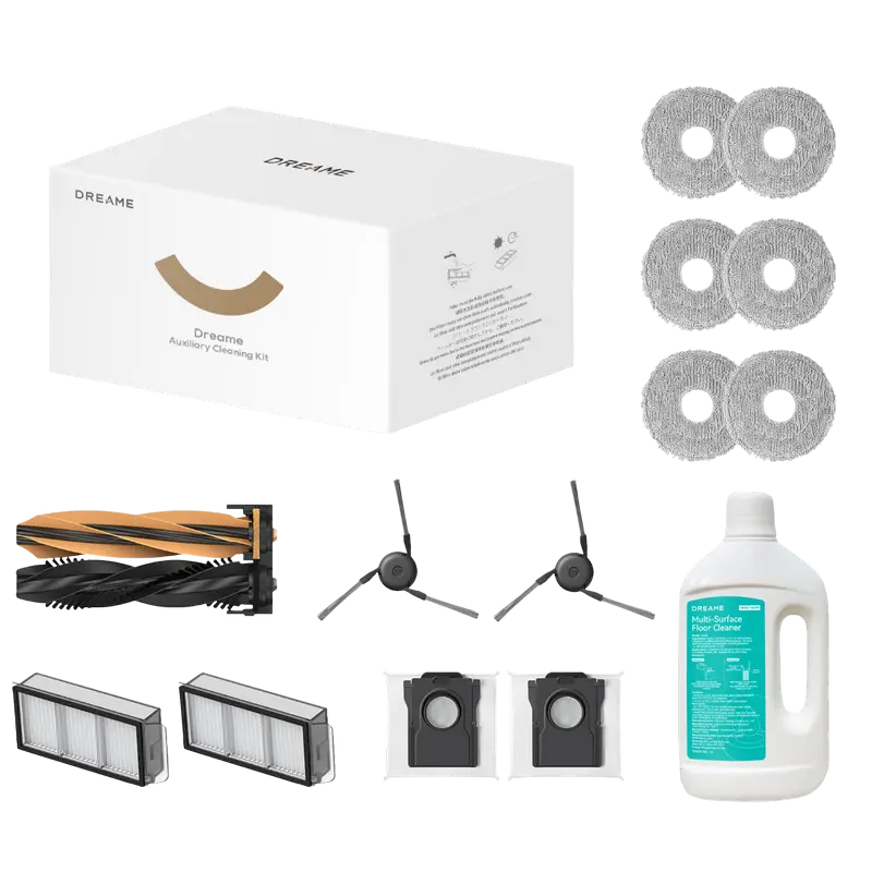 Un set de accesorii pentru un aspirator Dreame RAK64