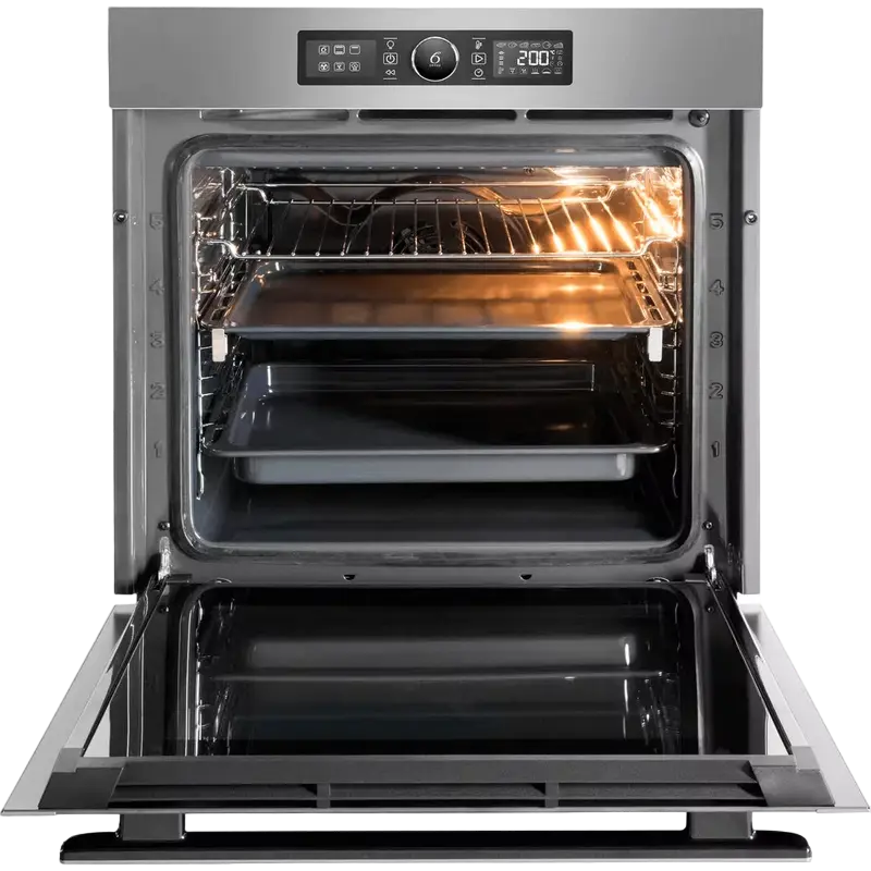 Cuptor Electric Whirlpool OAKZ9 6200 CS IX, Oțel inoxidabil