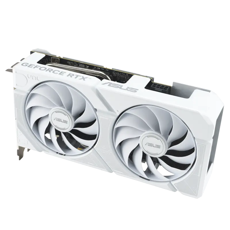 Placă video ASUS DUAL-RTX5060TI-O16G-WHITE, 16GB GDDR7 128bit