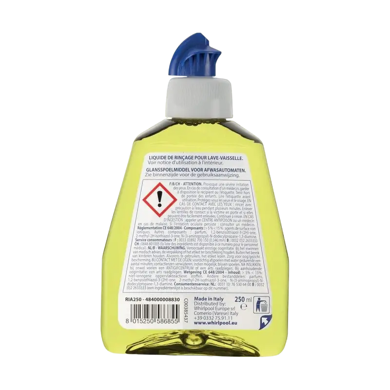 Clătitor pentru mașina de spălat Whirlpool Wpro, 250 ml