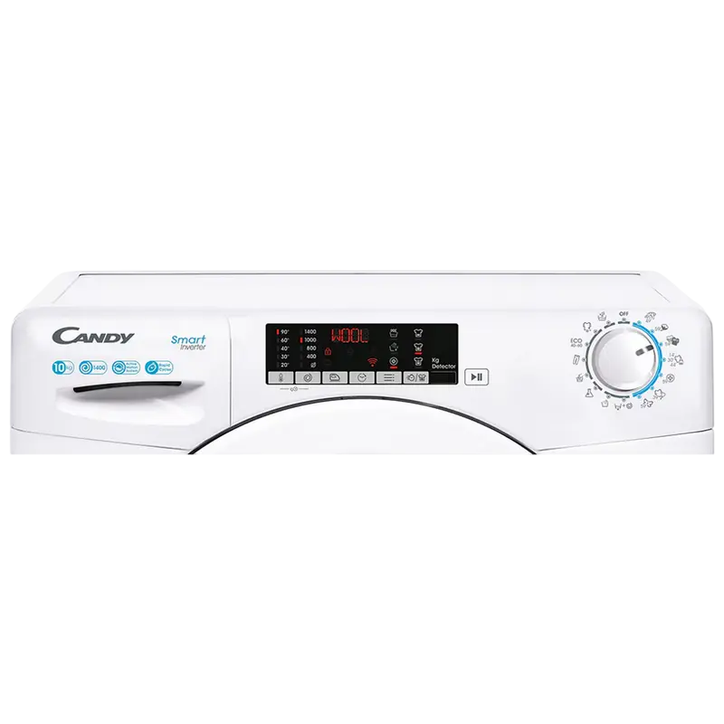 Mașină de spălat Candy CS 1410TXME/1-S, 10kg, Alb