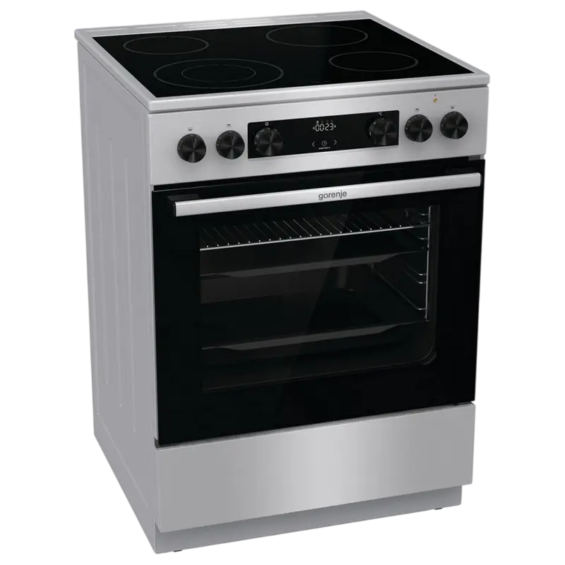 Электическая плита Gorenje GECS6C70XC, Нержавеющая сталь