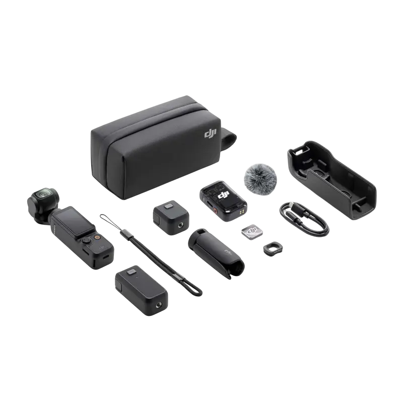 Cameră Video Sport DJI Osmo Pocket 3 Creator Combo, Negru