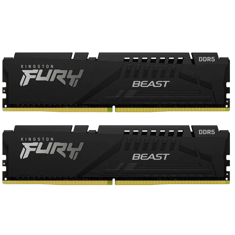 Memorie RAM Kingston FURY Beast, DDR5 SDRAM, 6000 MHz, 64GB, KF560C36BBEK2-64